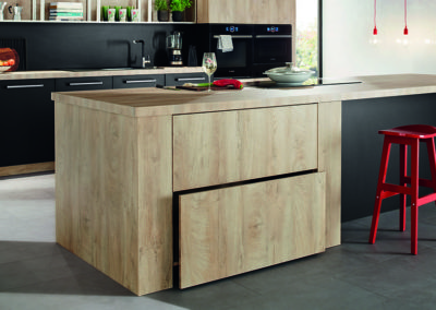 Keuken modern, model Top, hout